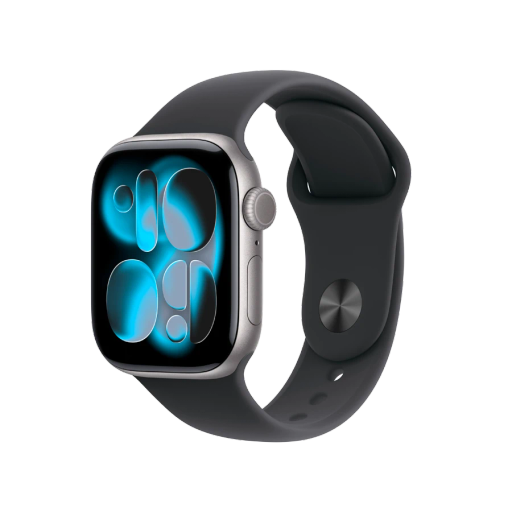 Apple Watch Series 11 GPS, 42mm, Sport Band "Black", M/L, Space Grey Aluminium